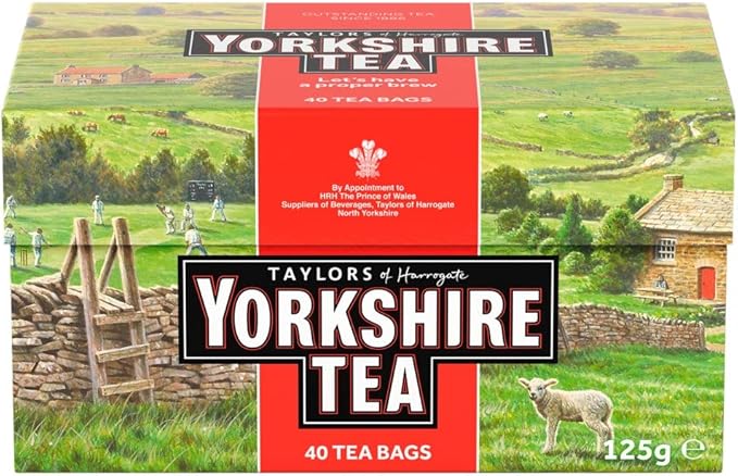 Yorkshire Tea 40 Bags — Brew a Proper British Cuppa