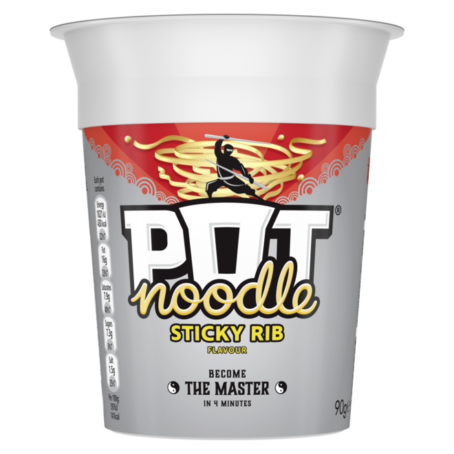 Pot Noodle Sticky Rib 90g