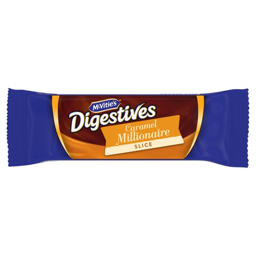 McVitie's Digestives Caramel Millionaire Slices 5 Pack