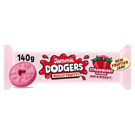 Jammie Dodgers Biscuits Strawberry 140g