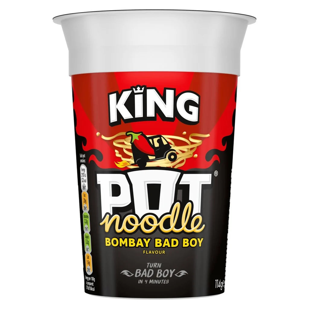 Pot Noodle Bombay Bad Boy King